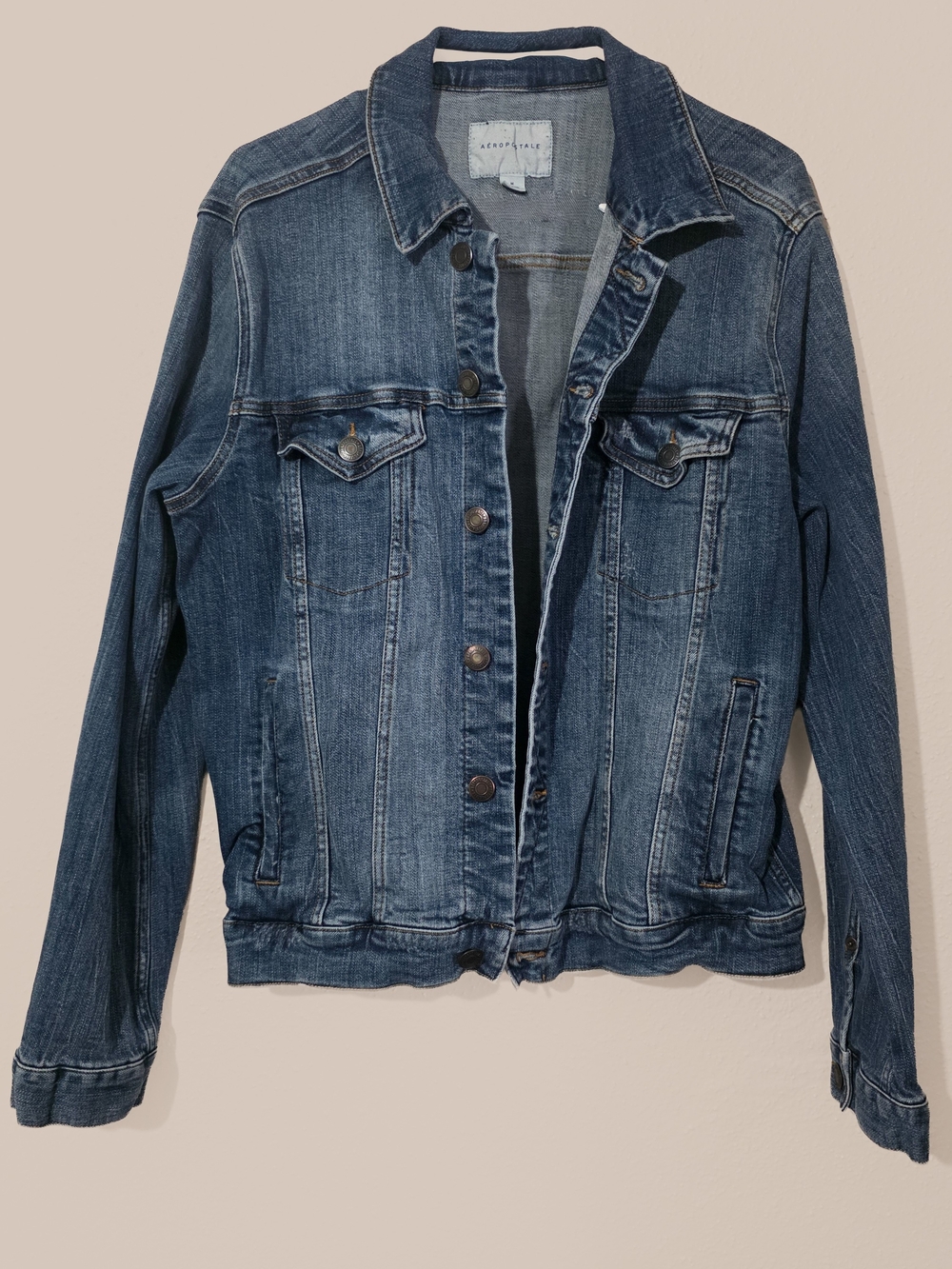 Aeropostale Blue Denim Trucker Jacket